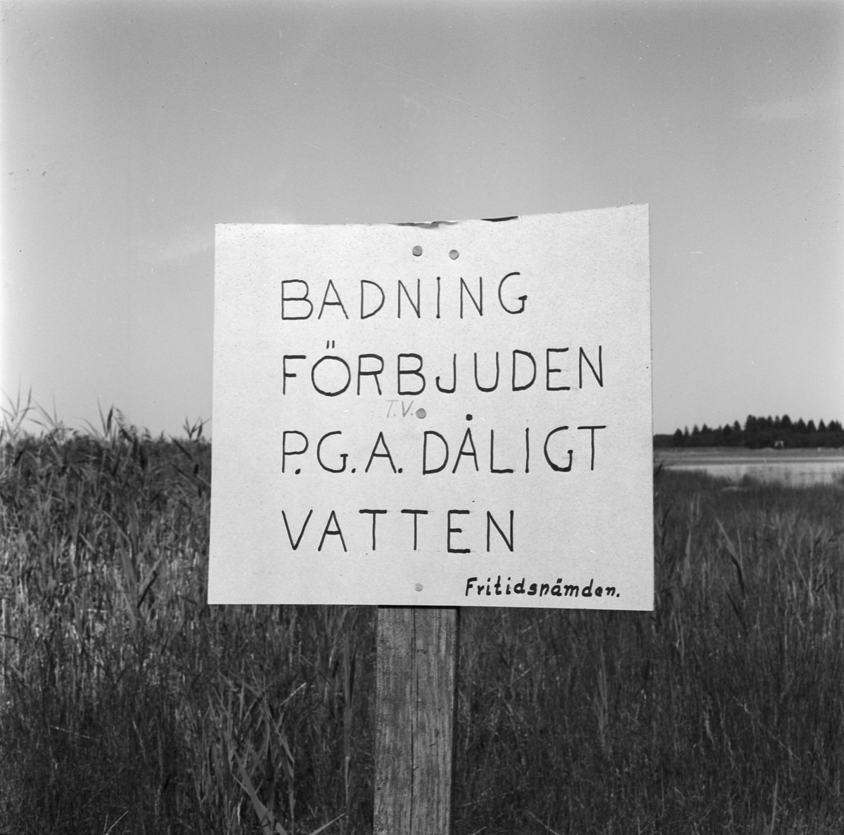 Badförbud, Snatrabadet, Uppland 1969