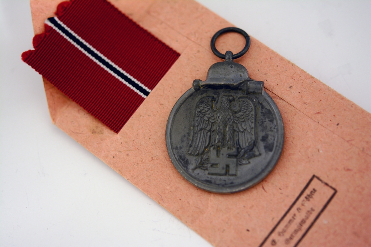 Prot: Tysk medalje fra 2. verdenskrig. "Winterschlacht im Osten 1941-42".