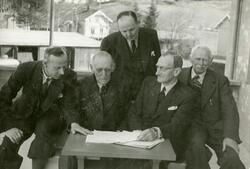 Hans Wangensten Paus, Andreas Baalsrud, Arthur Olsen, Arne O