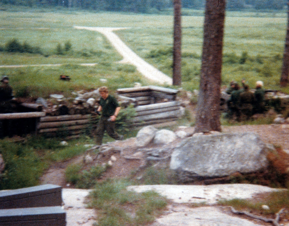 FBU-kurs i skjutning med olika vapen på tidigt 1980-tal.