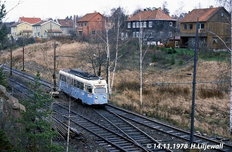 Oslo Sporveier, E1 179, linje 9.
