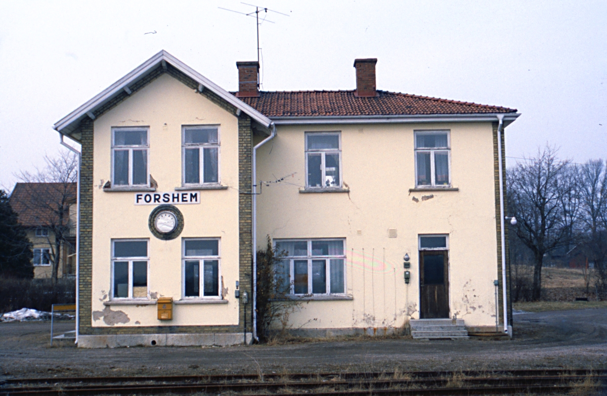 Järnvägsstationen i Forshem