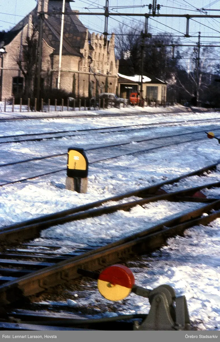 Växel vid Kumla station