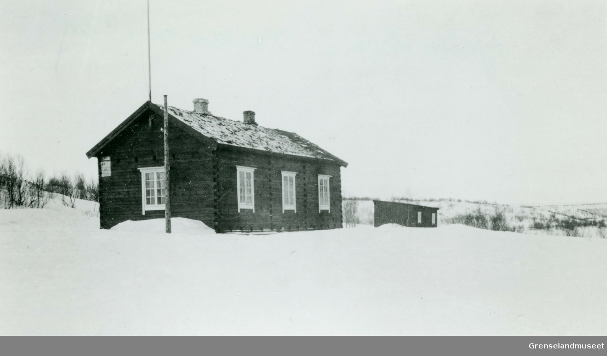 Neiden fjellstue i Sør-Varanger. Bildet er tatt rundt år 1930. 