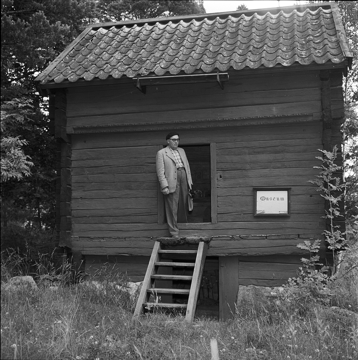 Härbre, Björklinge hembygdsmuseum, Uppland 1957