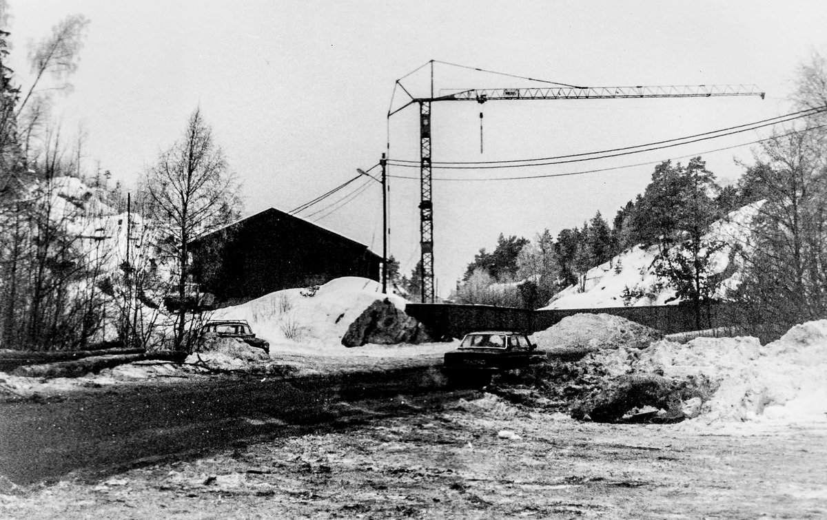 Kruse Smith bygger ut ved Eklund. 1980-90