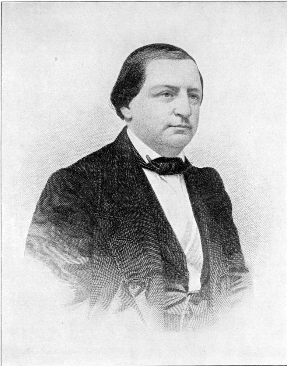 Portrett av komponist og kordirigent Franz Abt.