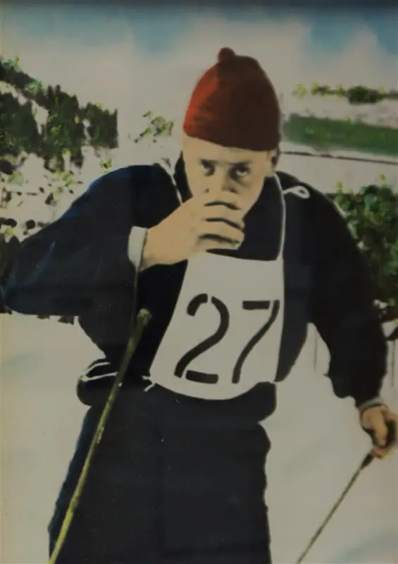 Jon Elshaug på ski