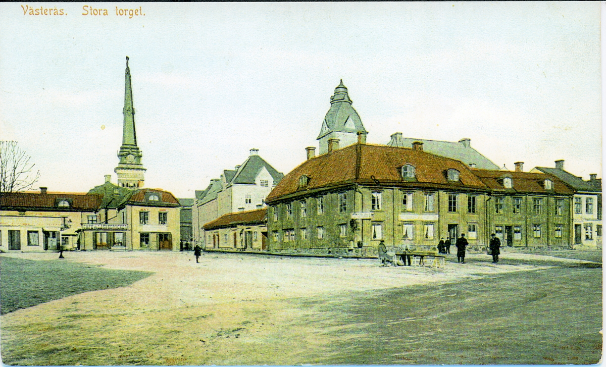 Västerås.
Stora torget, 1907.