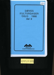 Døves Kulturdager, Oslo 1992 del 2