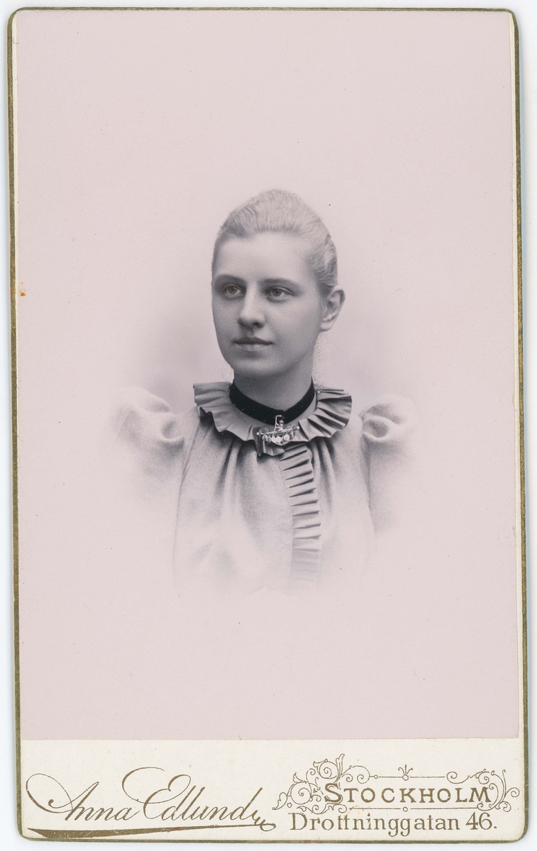Porträtt på Sigrid Gyllensvärd.