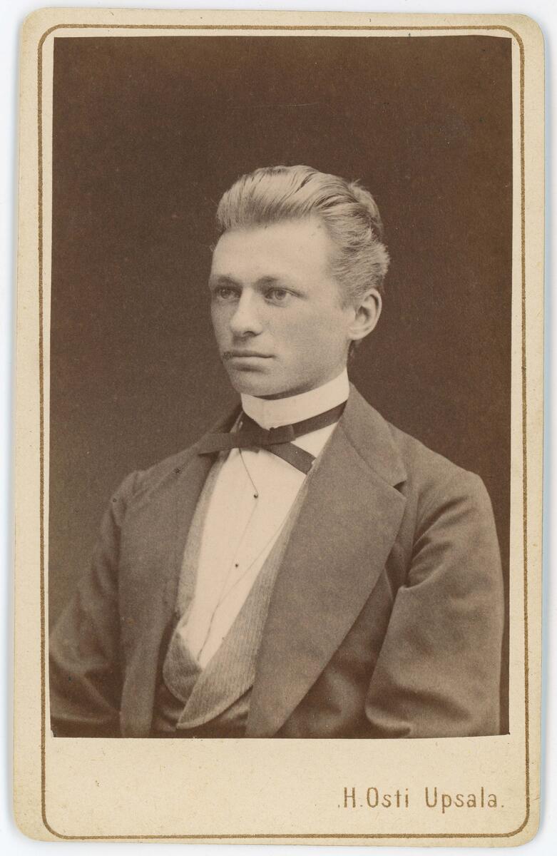 Porträtt på Vilhelm Gyllensvärd, år 1893.