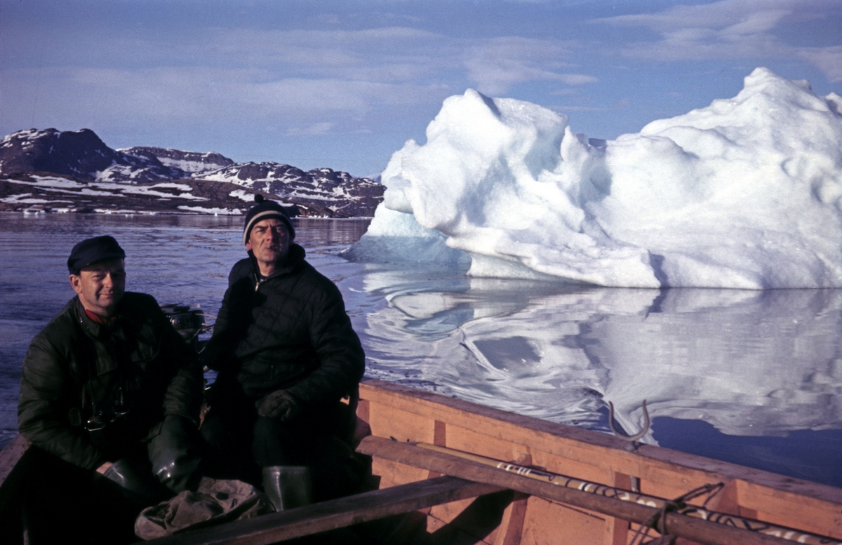 Bilder fra Marianne Gjørv. Faren,Odd E. Gjørv hadde sommerjobb for Norsk Polarnavigasjon(oljeleting) sommeren 1961.