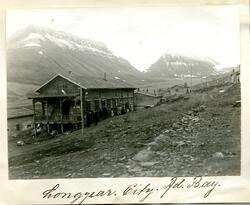 Longyear City, Advent Bay. Bilder fra Svalbard 1920-21