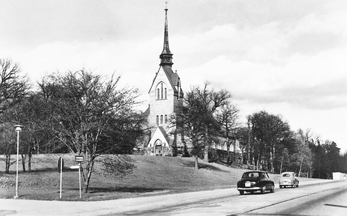 Nacka kyrka 06 Nacka lokalhistoriska arkiv / DigitaltMuseum