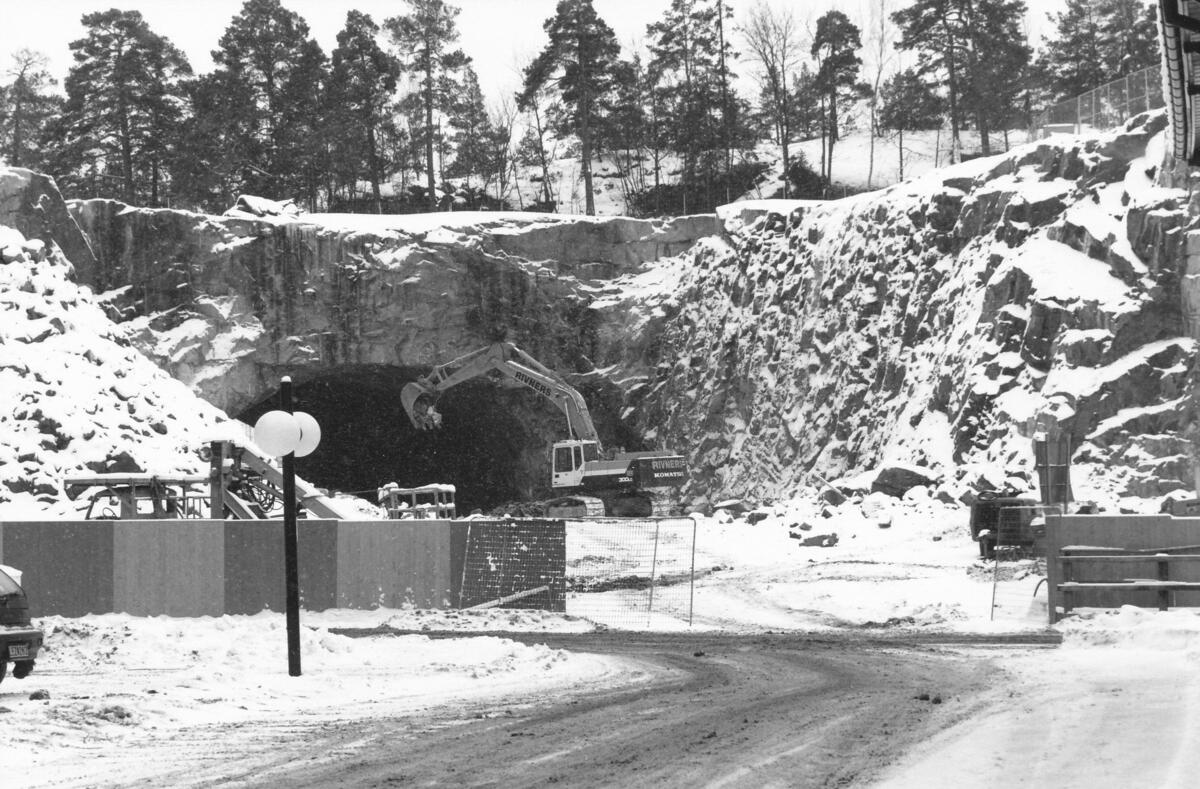 Tunnelbygge 01 Nacka lokalhistoriska arkiv / DigitaltMuseum