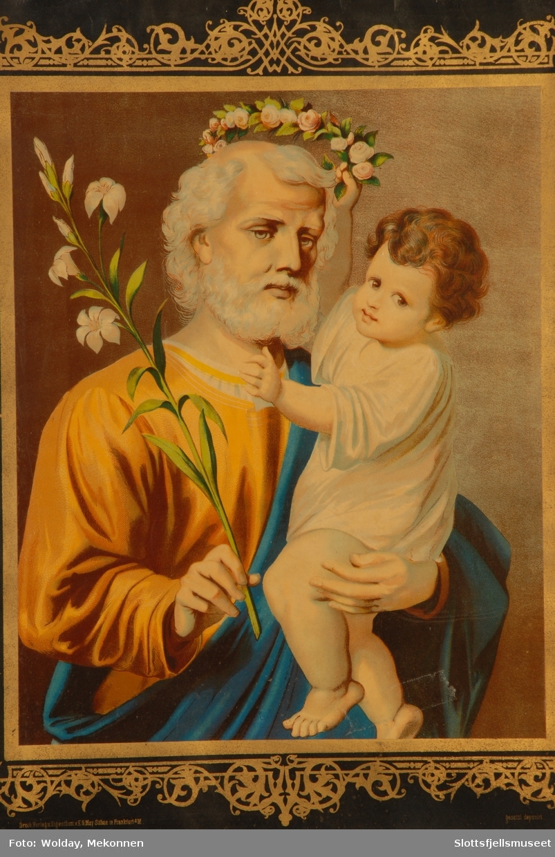 St. Josef og Jesusbarnet