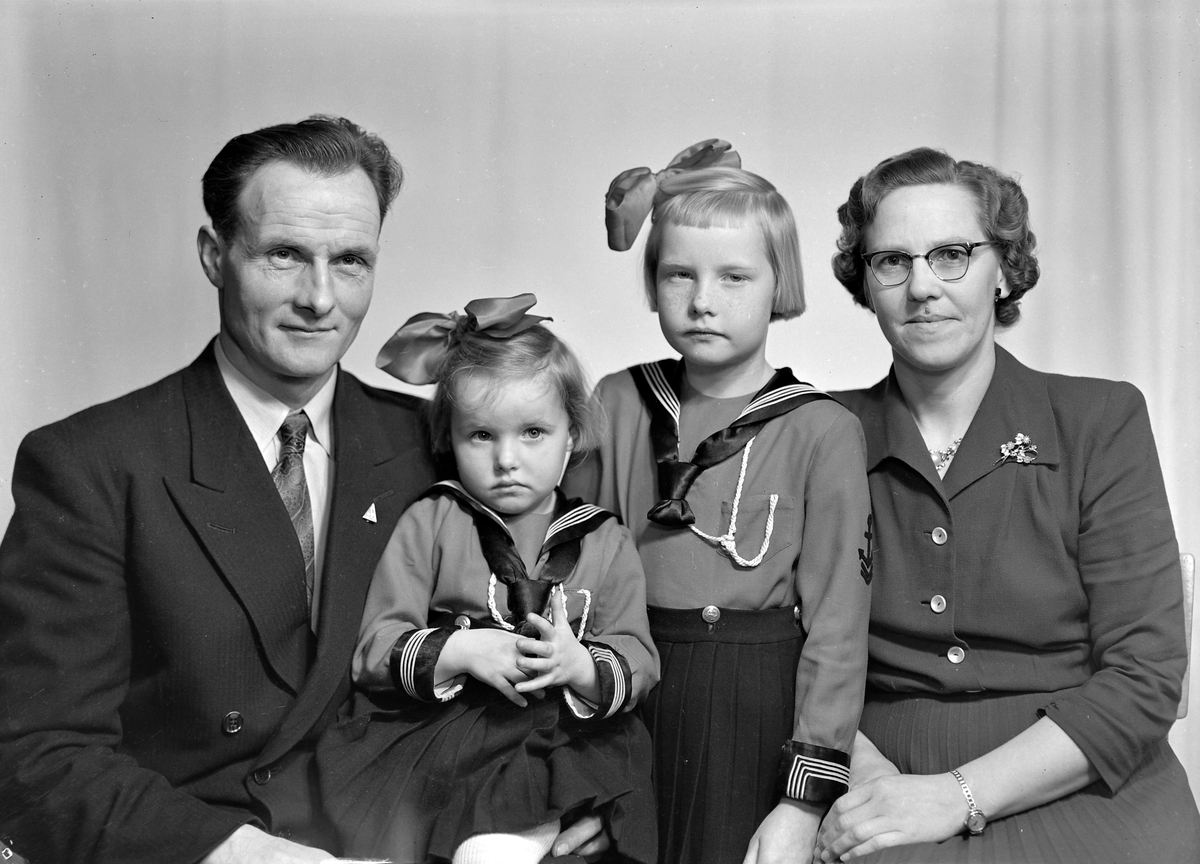 Kristian Almås med familie