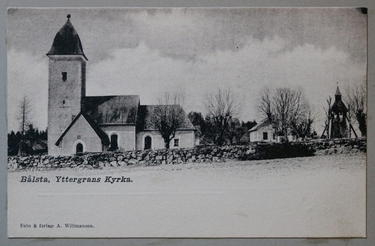 Yttergrans kyrka, Strax utanför Bålsta, Håbo kommun.