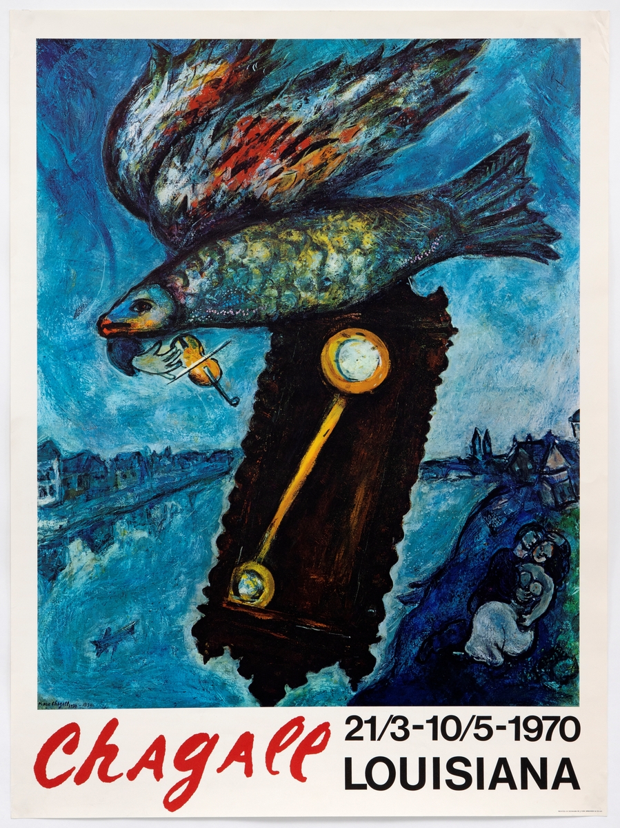 Chagall [Utstillingsplakat]