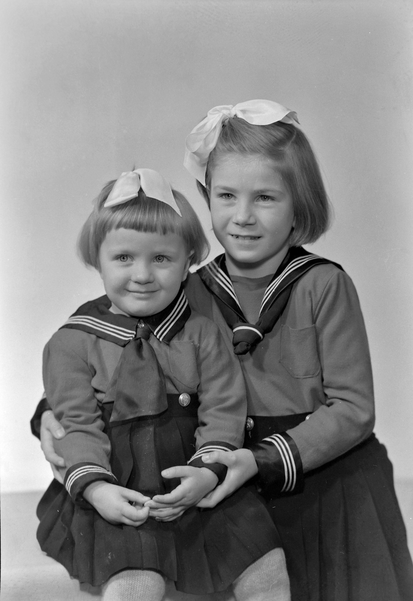 Gunhild Lukkassen med søster
