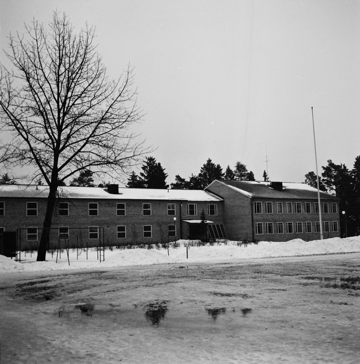 Olands enhetsskola, Alunda, Uppland 1960