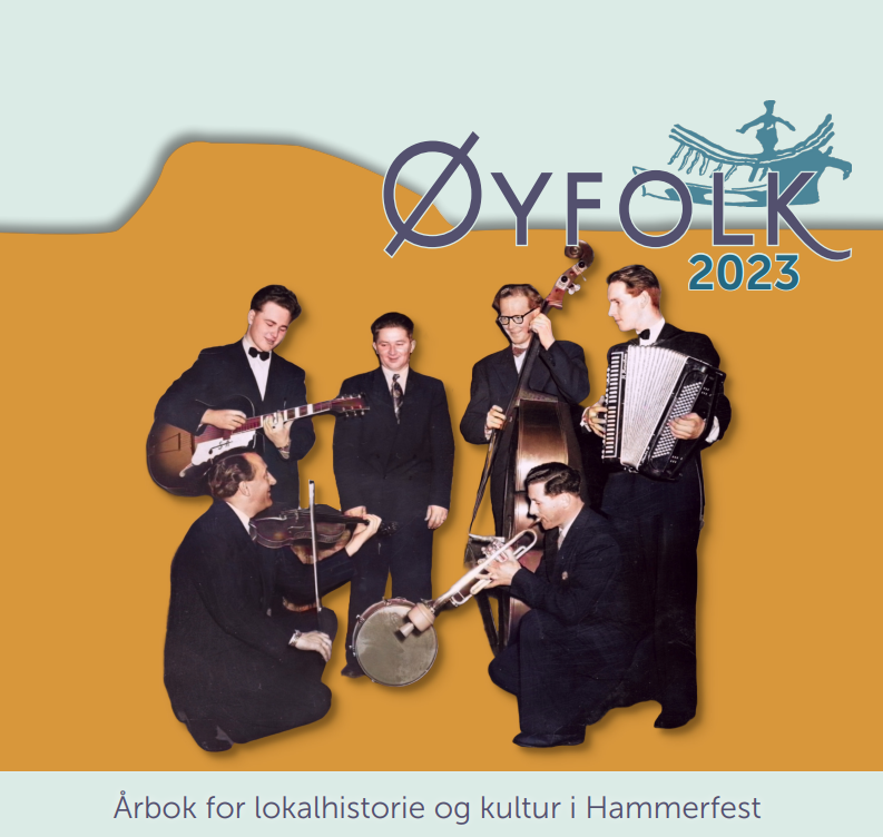 Omslaget til Øyfolk 2023, Hammerfest sin lokalhistoriske årbok