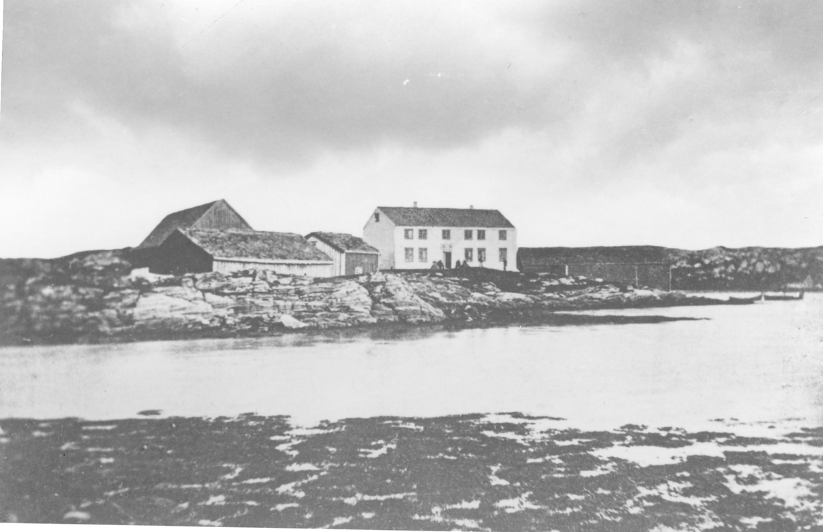 Heggåsen gård, handelssted på Dolmøy, Hitra.