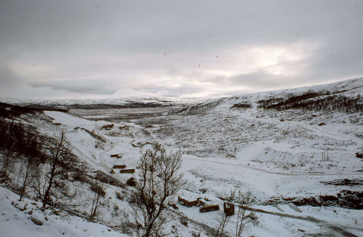 Dambygging Innerdalen.1981