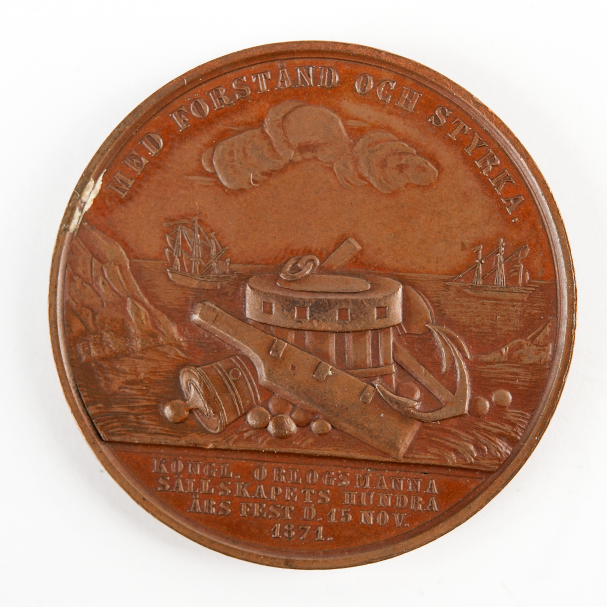 Medalj - Sjöhistoriska museet / DigitaltMuseum