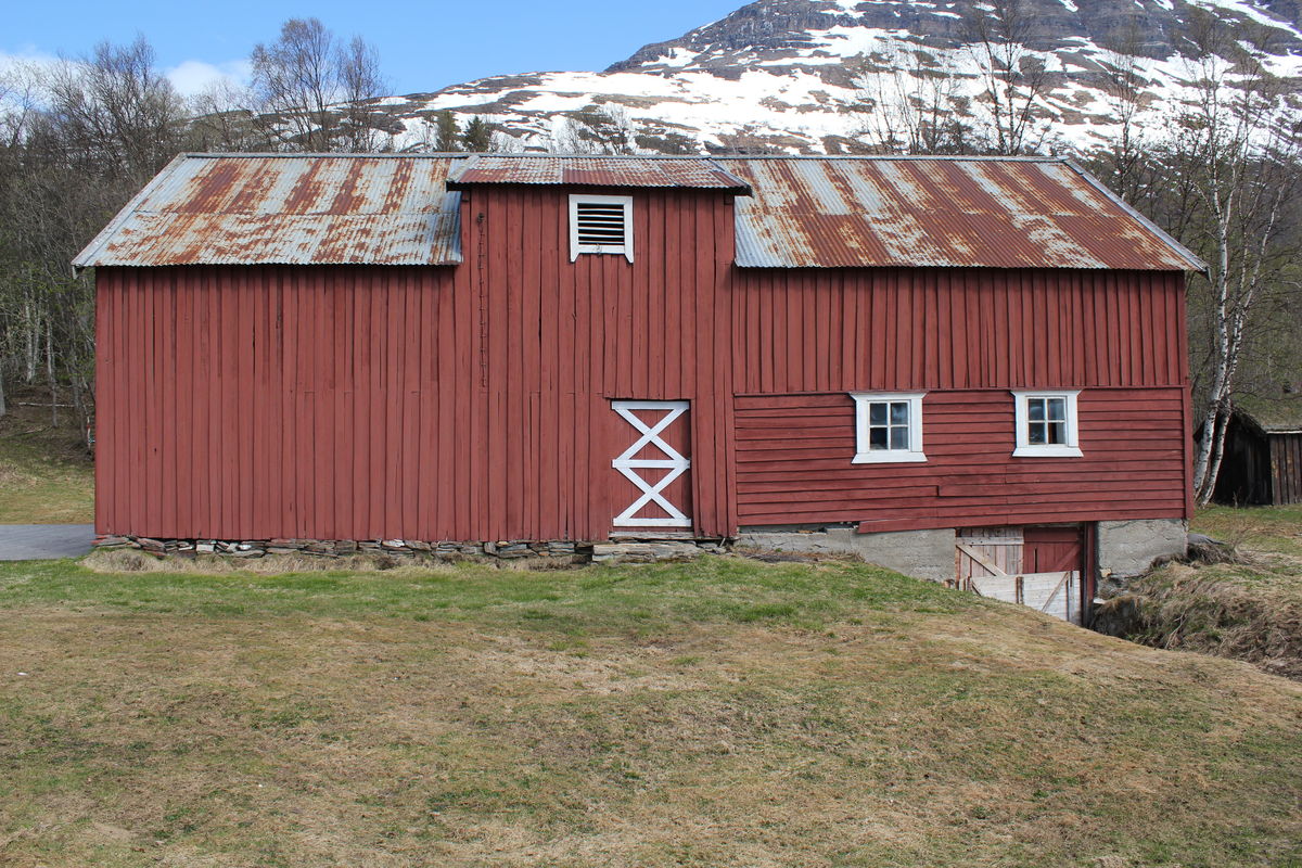Fjøset ble bygd i 1930 på Kongsvold.