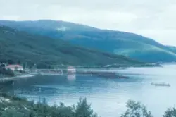 Tromsø 1985 : Prospektbilde av oppdrettsanlegg