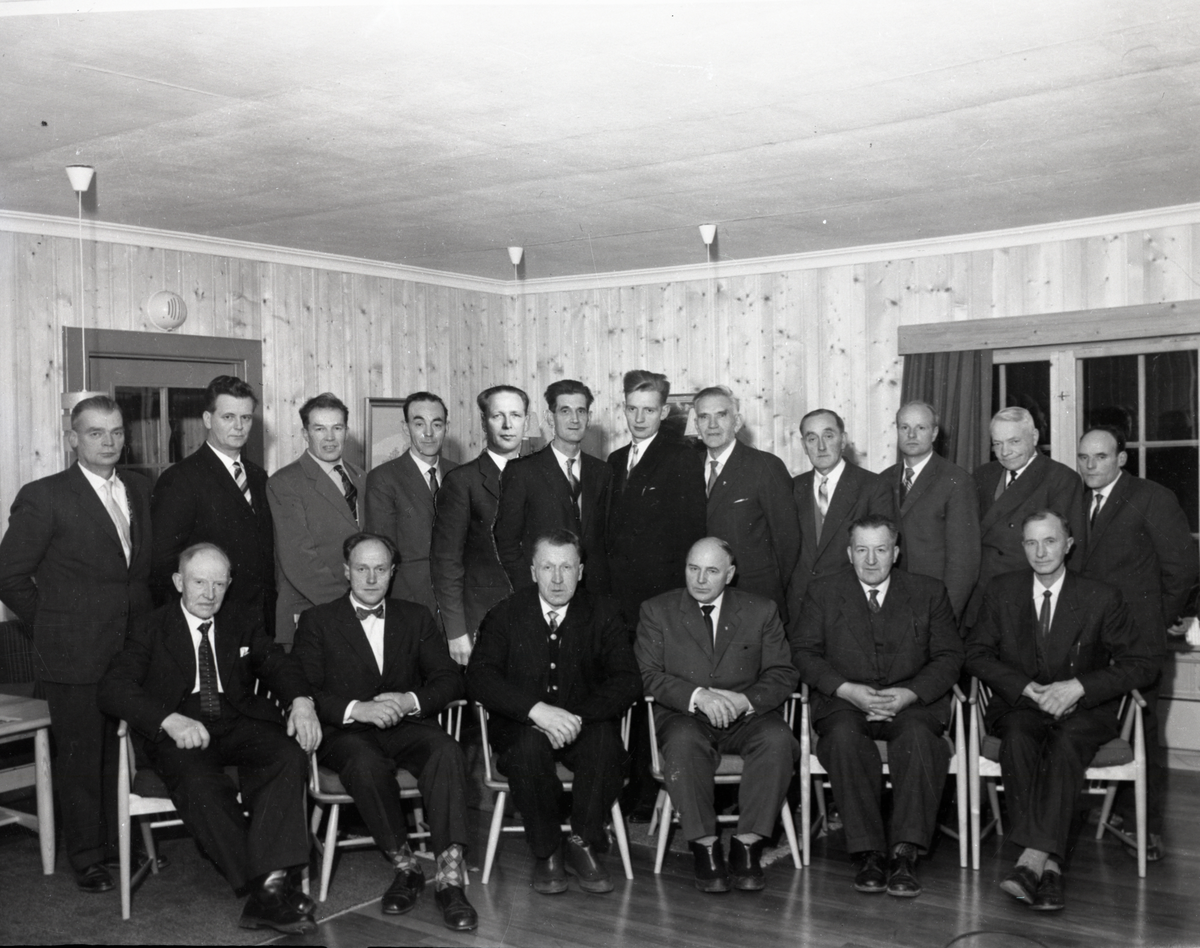 Kommunestyret i Vang i Valdres, 1960-63.