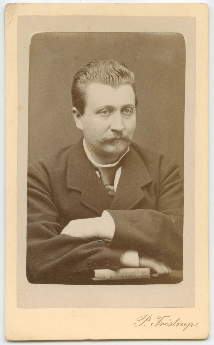 Porträtt på Gustav Mörck.