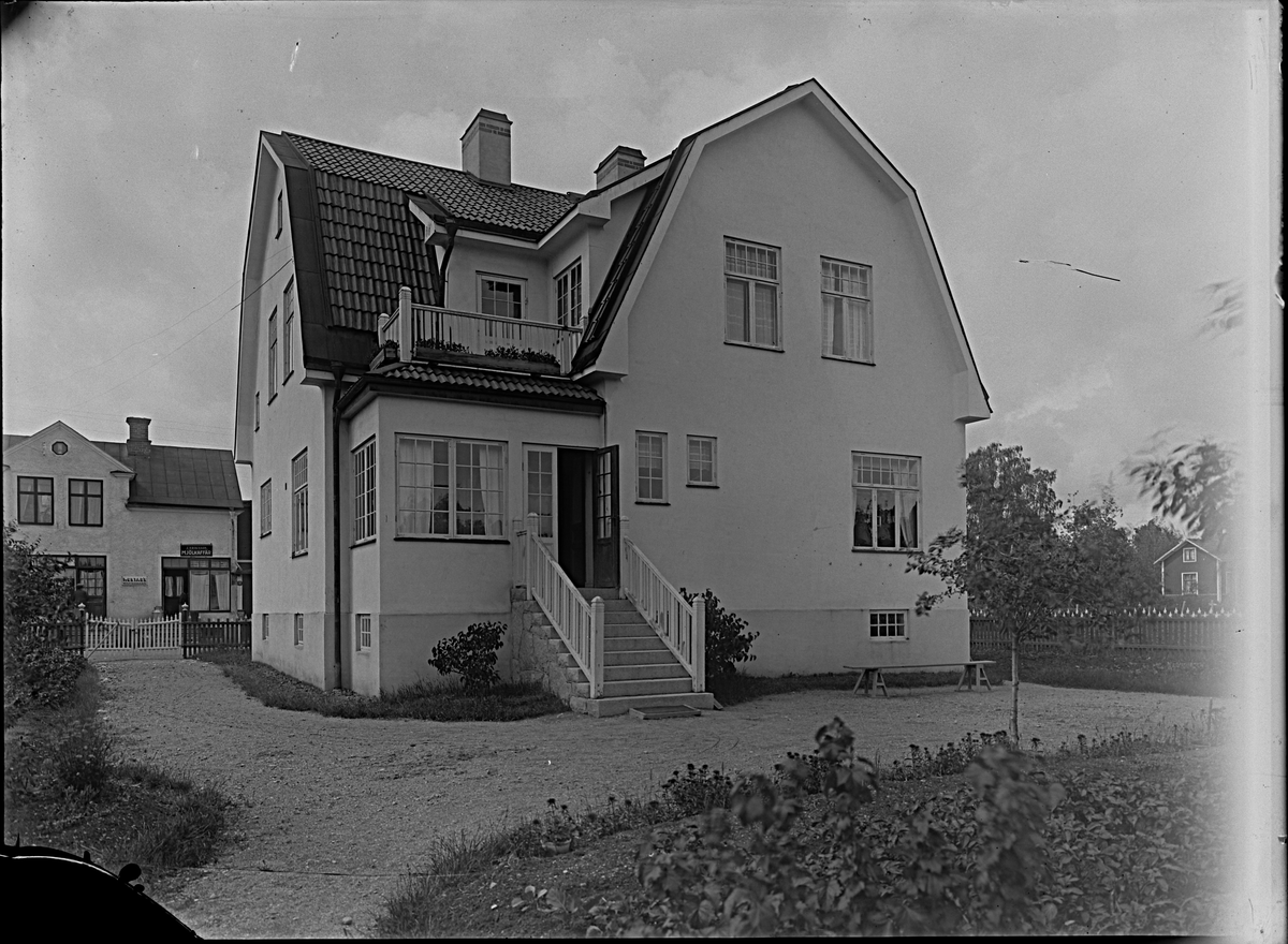 Bostad från gårdssidan på Drottninggatan nr 10, Västerås.