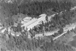 Flyfoto over Haukåsen sykehus