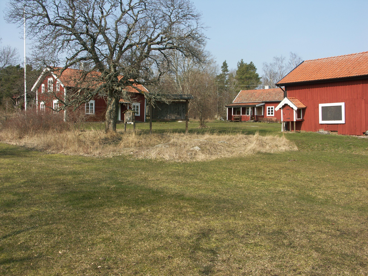 Bostadshus och ekonomibyggnad, Rävsten, Gräsö, Uppland 2008