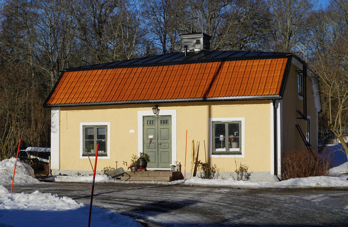 Flygelbyggnad, Lövsta Herrgård, Funbo socken, Uppland 2019