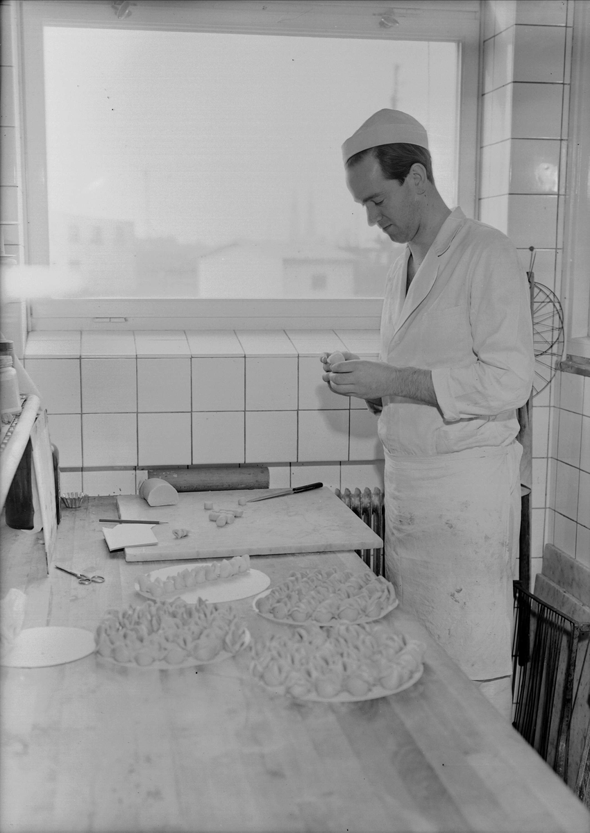 Bagare på Konsumbageriet 1947