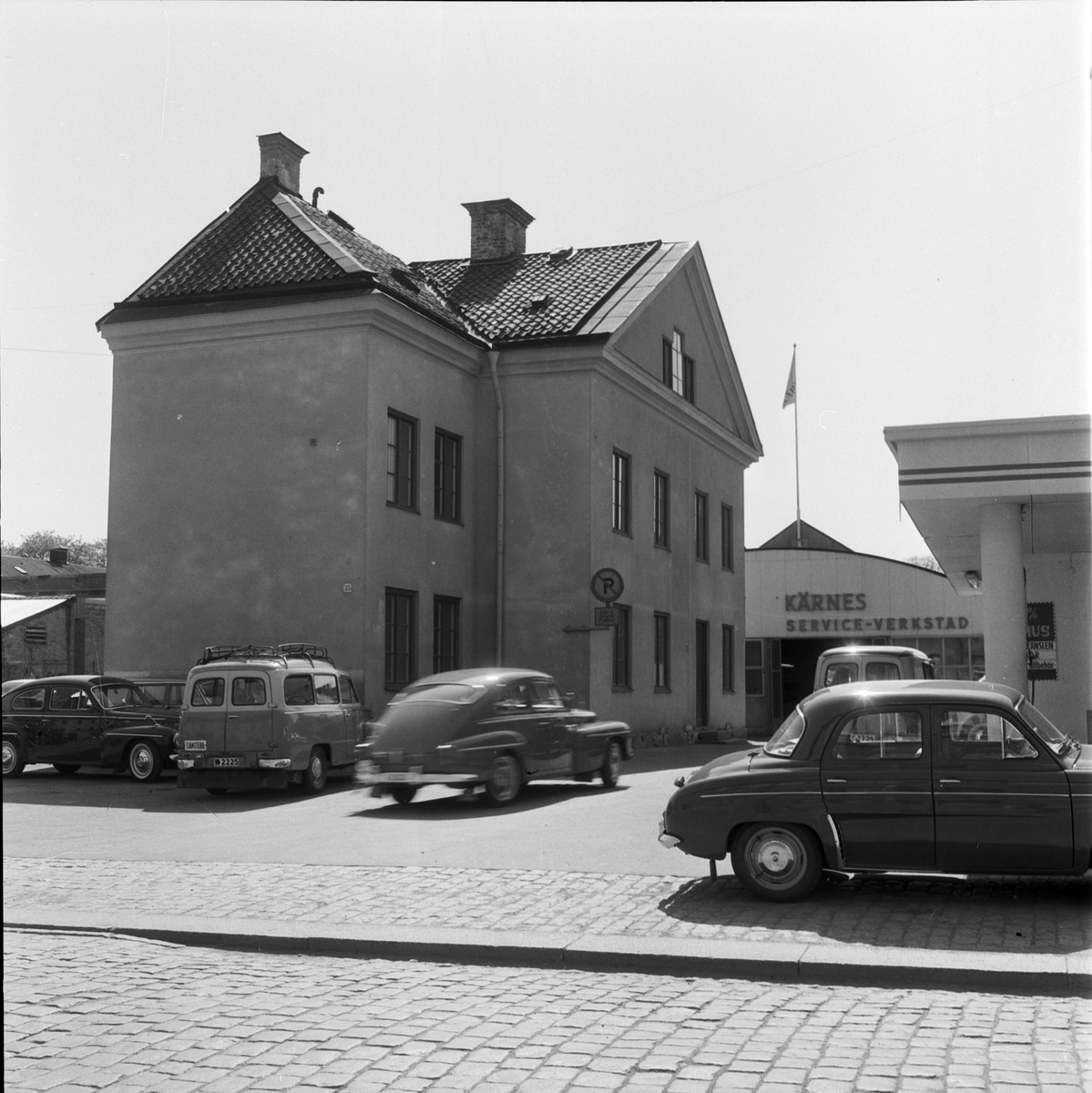 Kungsängsgatan, kvarteret Sigurd, Uppsala 1964