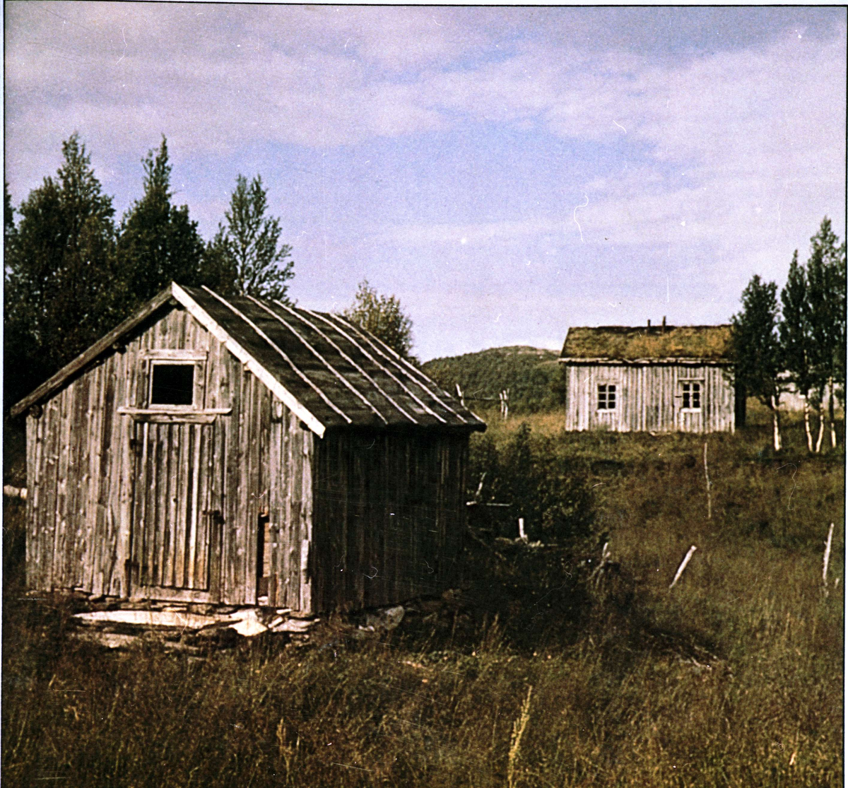 Bolighus og uthus på Vilgesvarre, Blåfjell ved Tovik.