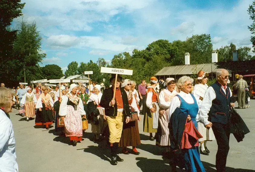 Hembygdsdräktens dag, Skansen 1999.
