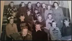 Fagertun skole Ytre Rendal 1951 - 52