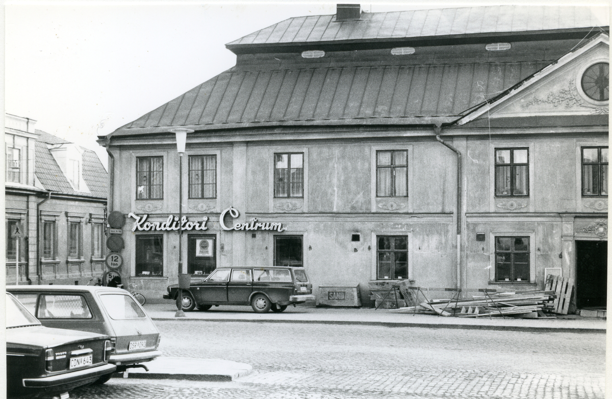 Arboga sf. 
Byggnad i kv. Stadsgården, 1933.