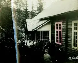 Frå misjonsstevne i Votndalen 1927.