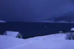 Balsfjord Stamfiskbasseng, Malangen 1974 : Snødekt kystlands