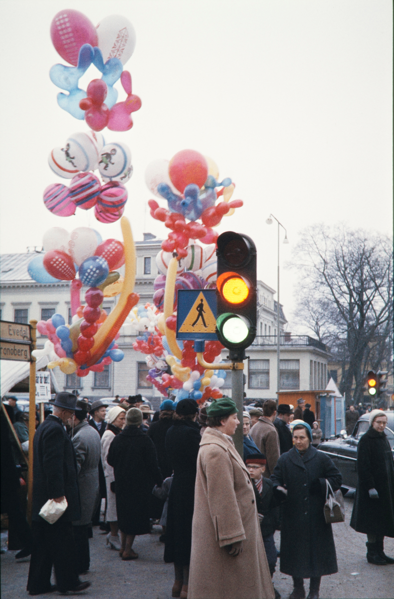 Sigfridsmarknad, Växjö, februari 1959.