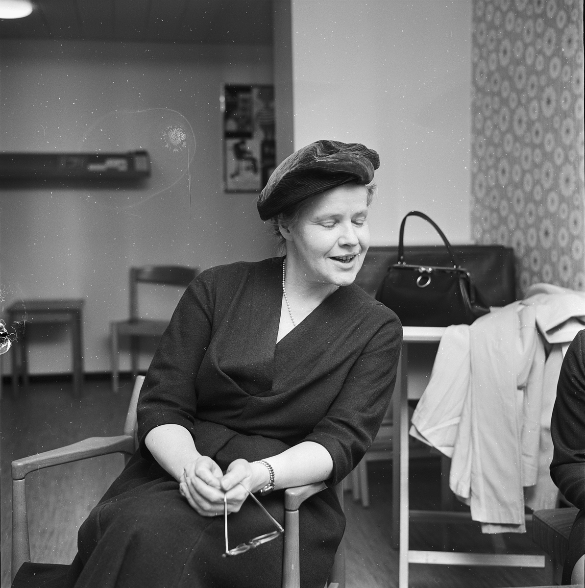 Huslig utbildning på akademisk nivå, ordförande Anna-Greta Hybbinette, Uppsala 1962