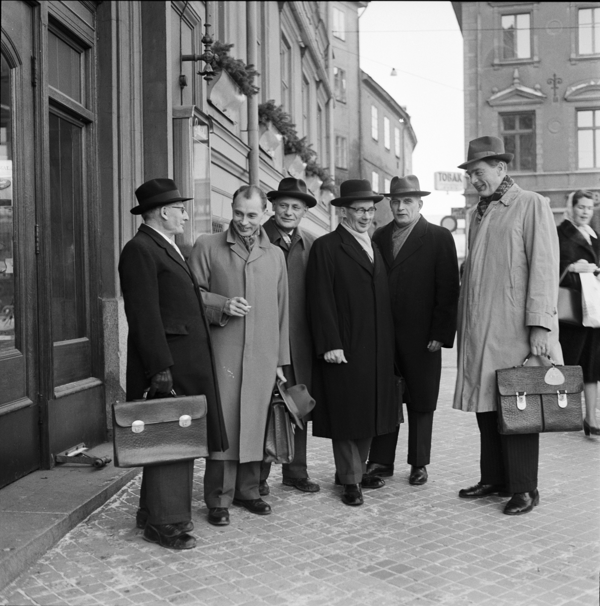 Nordiska Samerådets arbetsutskott sammanträder, Uppsala 1958