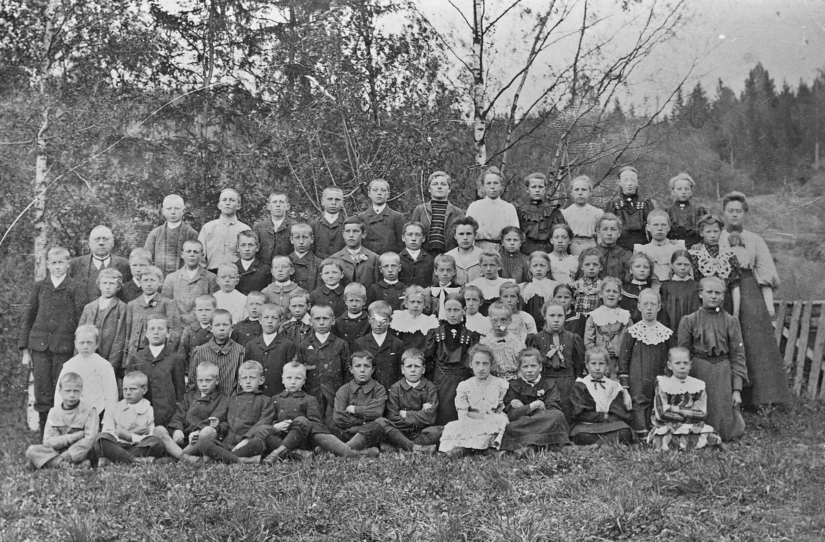 Langset skole 1906.